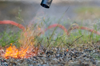 Brûleur thermique pour désherbage sans produits chimiques