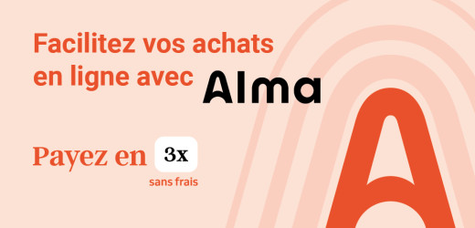 Paiement 3 fois sans frais avec Alma