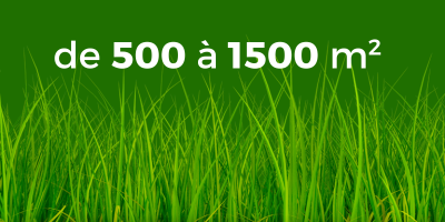 Débroussailleuse pour jardin de 1000 m²